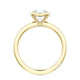 Cushion Solitaire Engagement Ring