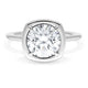 Cushion Solitaire Engagement Ring