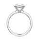 Cushion Solitaire Engagement Ring