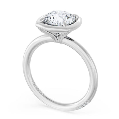 Cushion Solitaire Engagement Ring