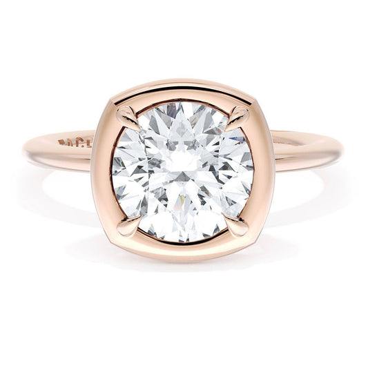Cushion Solitaire Engagement Ring