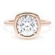 Cushion Solitaire Engagement Ring