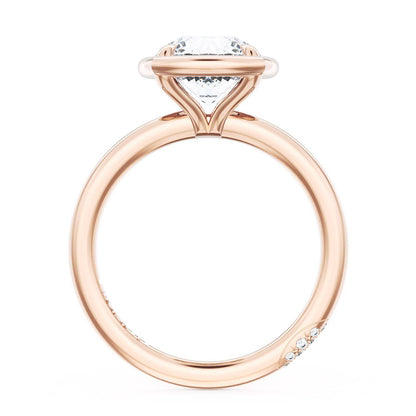 Cushion Solitaire Engagement Ring