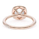 Cushion Solitaire Engagement Ring