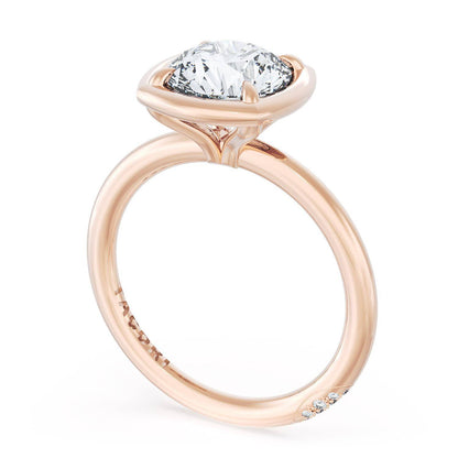 Cushion Solitaire Engagement Ring