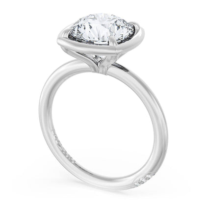 Cushion Solitaire Engagement Ring