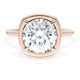 Cushion Solitaire Engagement Ring