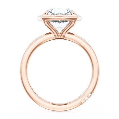Cushion Solitaire Engagement Ring
