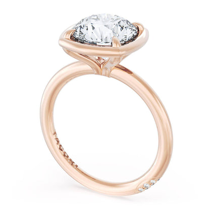 Cushion Solitaire Engagement Ring