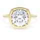 Cushion Solitaire Engagement Ring