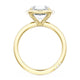 Cushion Solitaire Engagement Ring