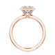 Emerald Solitaire Engagement Ring