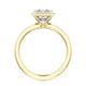 Emerald Solitaire Engagement Ring