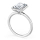 Emerald Solitaire Engagement Ring