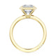 Emerald Solitaire Engagement Ring