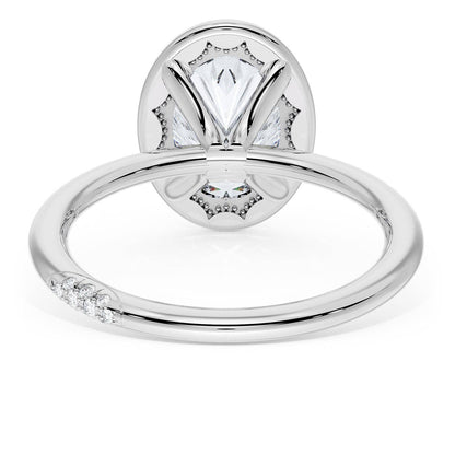Oval Solitaire Engagement Ring