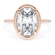 Oval Solitaire Engagement Ring