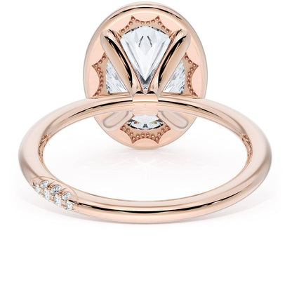 Oval Solitaire Engagement Ring