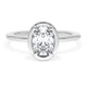 Oval Solitaire Engagement Ring