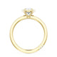 Oval Solitaire Engagement Ring
