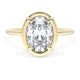 Oval Solitaire Engagement Ring