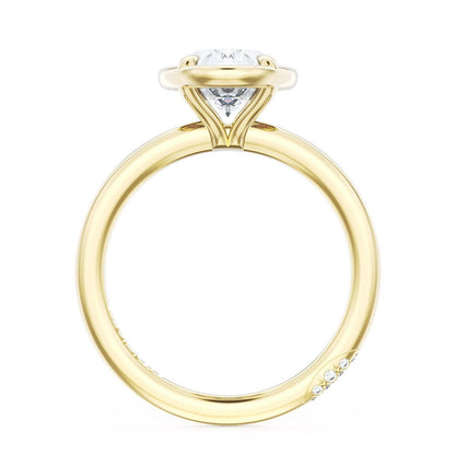 Oval Solitaire Engagement Ring