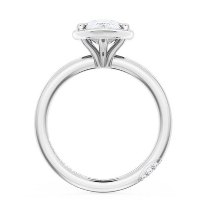 Pear Solitaire Engagement Ring