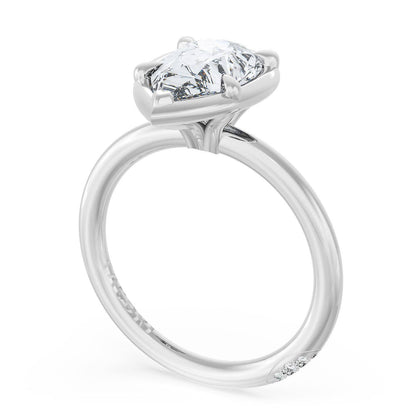 Pear Solitaire Engagement Ring