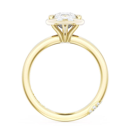 Pear Solitaire Engagement Ring