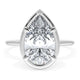 Pear Solitaire Engagement Ring