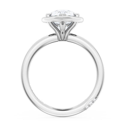 Pear Solitaire Engagement Ring