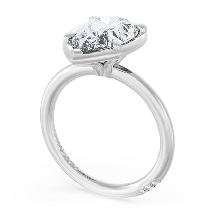 Pear Solitaire Engagement Ring