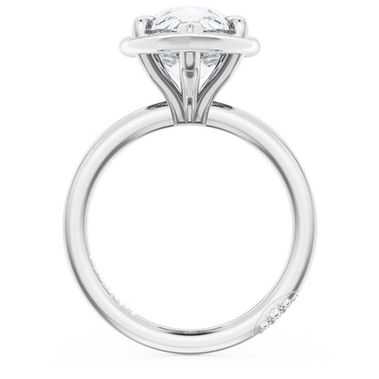 Pear Solitaire Engagement Ring