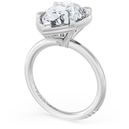 Pear Solitaire Engagement Ring