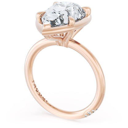 Pear Solitaire Engagement Ring