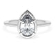 Pear Solitaire Engagement Ring