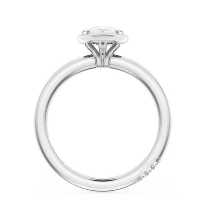 Pear Solitaire Engagement Ring