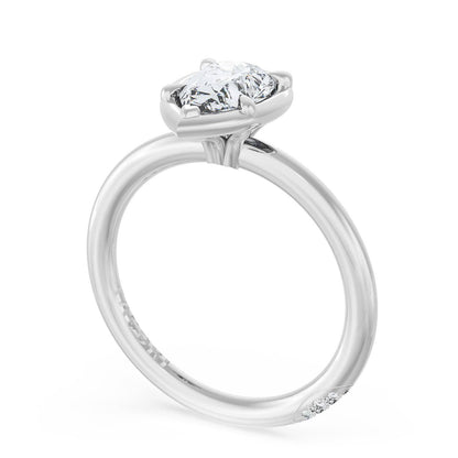 Pear Solitaire Engagement Ring