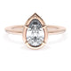 Pear Solitaire Engagement Ring