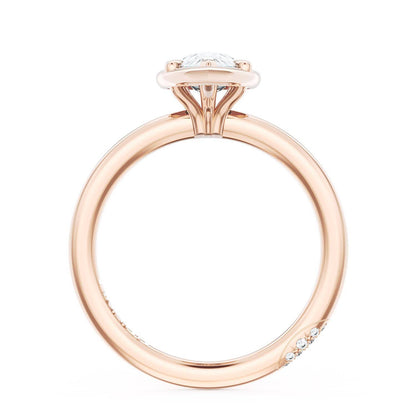 Pear Solitaire Engagement Ring