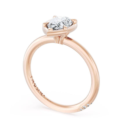 Pear Solitaire Engagement Ring