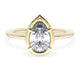 Pear Solitaire Engagement Ring
