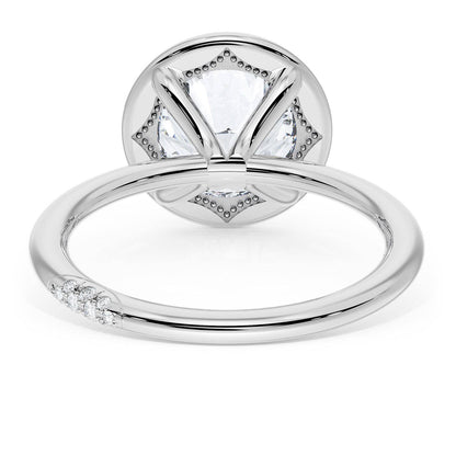 Round Solitaire Engagement Ring