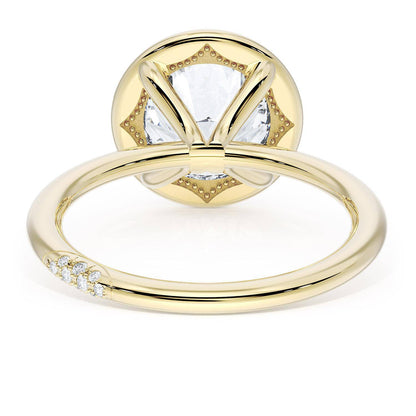 Round Solitaire Engagement Ring
