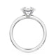 Round Solitaire Engagement Ring