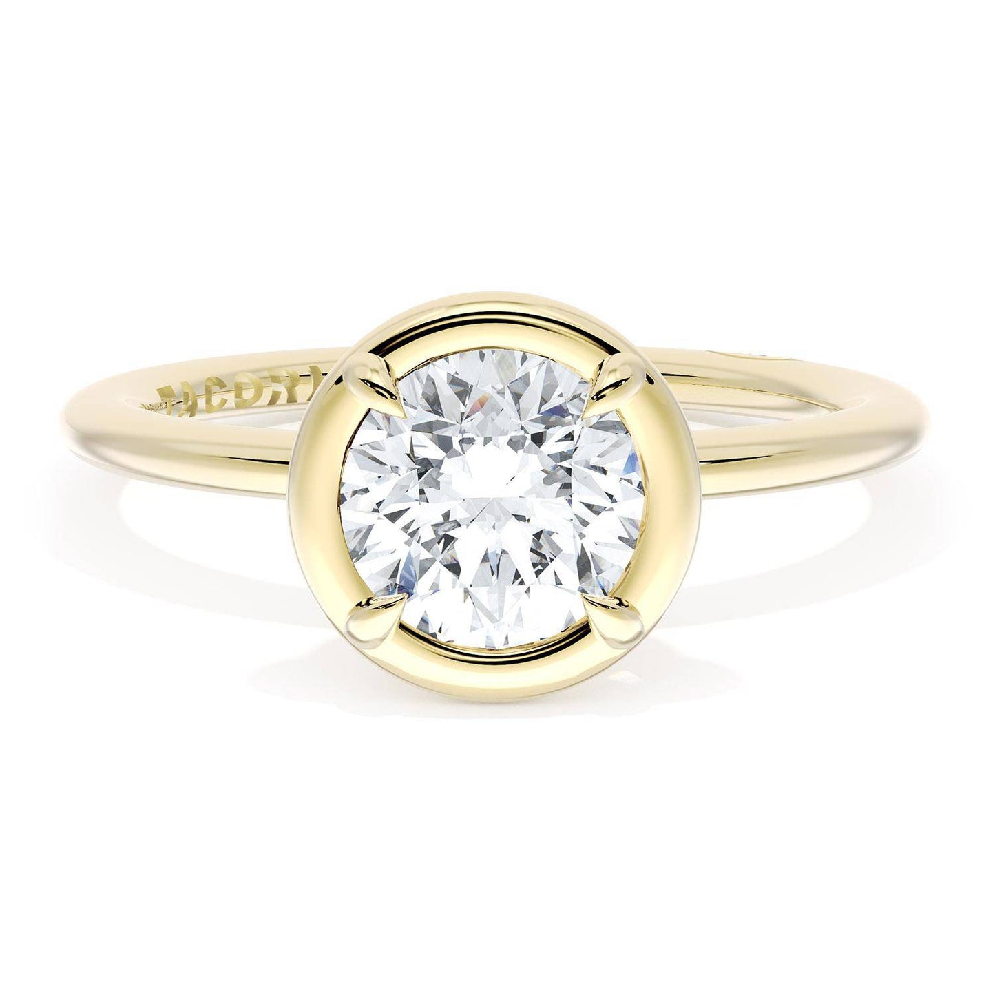 Round Solitaire Engagement Ring