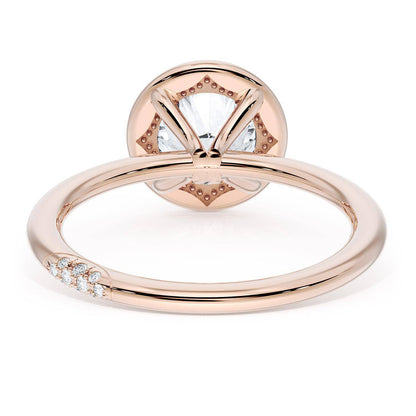 Round Solitaire Engagement Ring