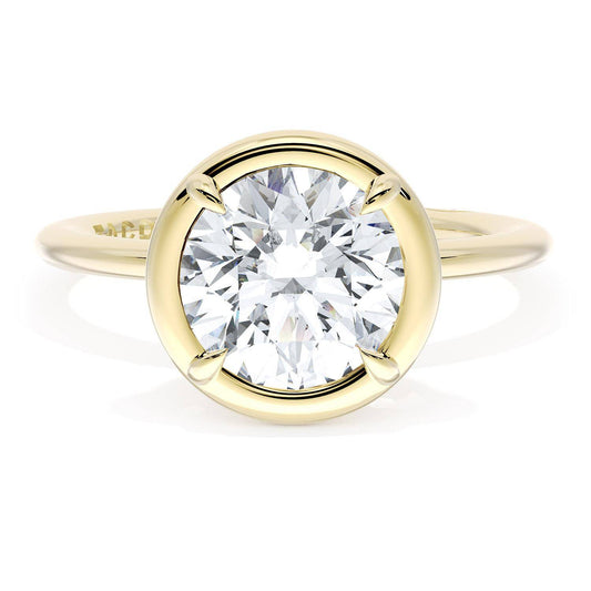 Round Solitaire Engagement Ring
