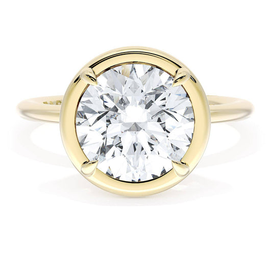 Round Solitaire Engagement Ring