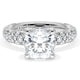 Cushion Bloom Engagement Ring